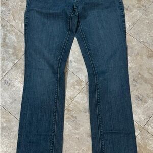 American Eagle Outfitters Dark Blue Straight Leg Jeans